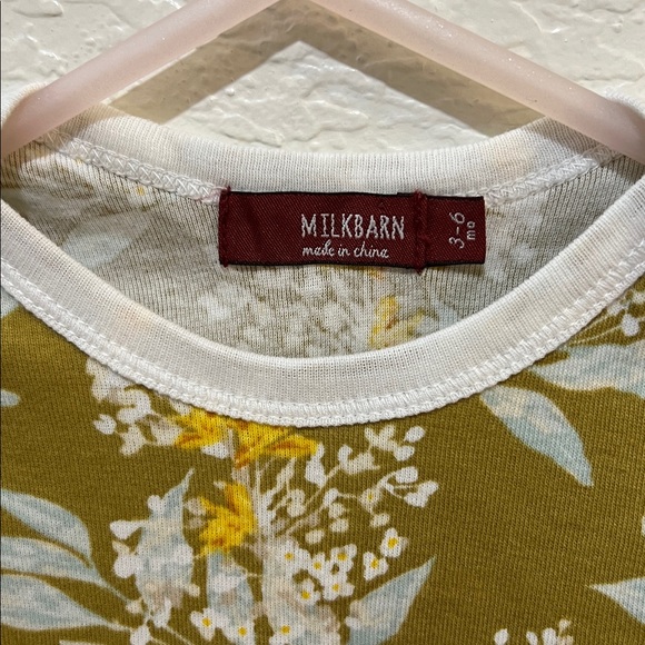 Milkbarn Organic Cotton bodysuit size 3-6M - Picture 2 of 7